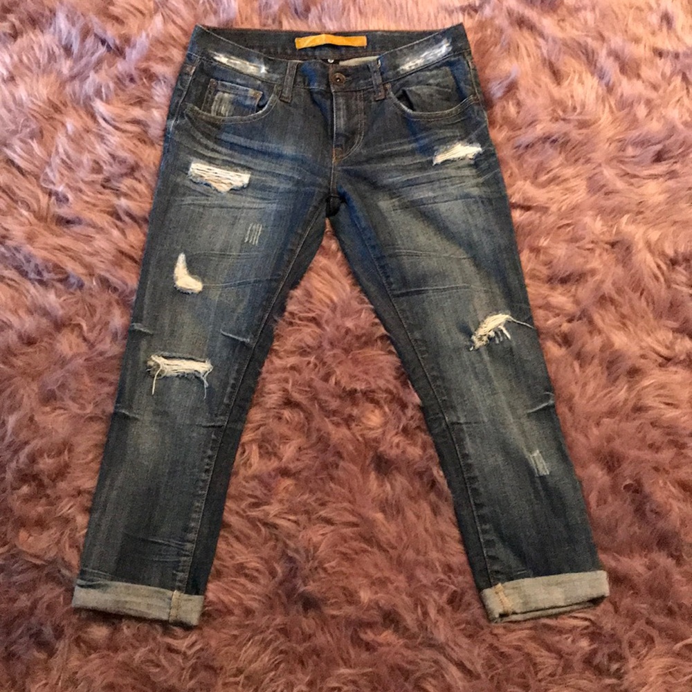 Cropped jeans